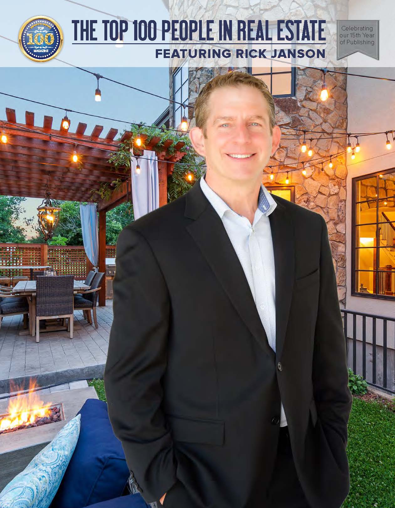 The Top 100 People in Real Estate Magazine cover