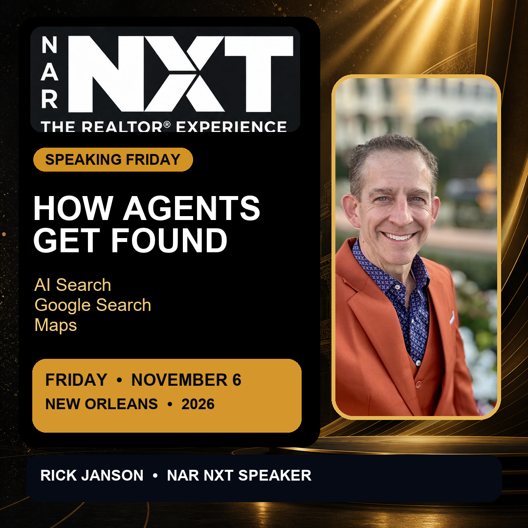 NAR NXT Speaking Friday